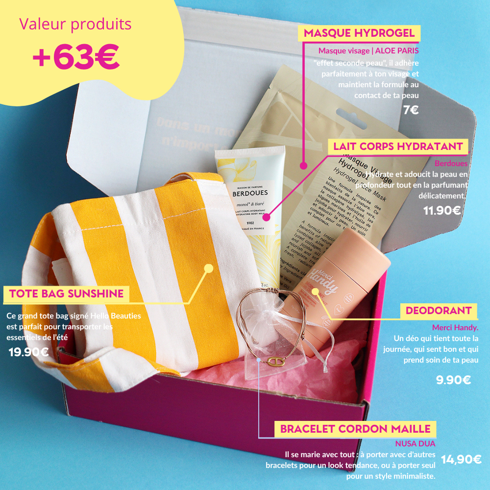 La Box de Juillet 2026