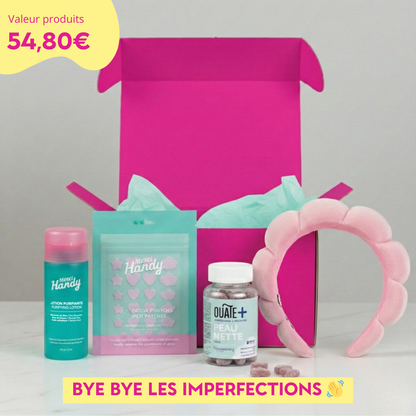 Mission Peau Nette – La Box Clean Spéciale Imperfections